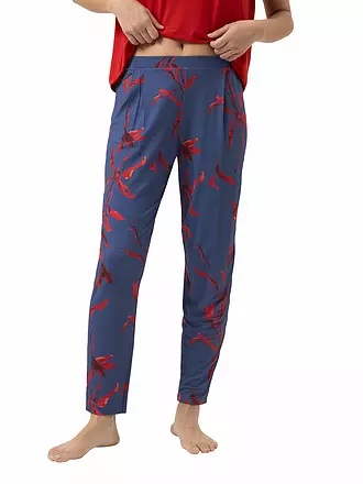 MEY | Pyjamahose 7/8 ROYAL GARDEN astral night | 